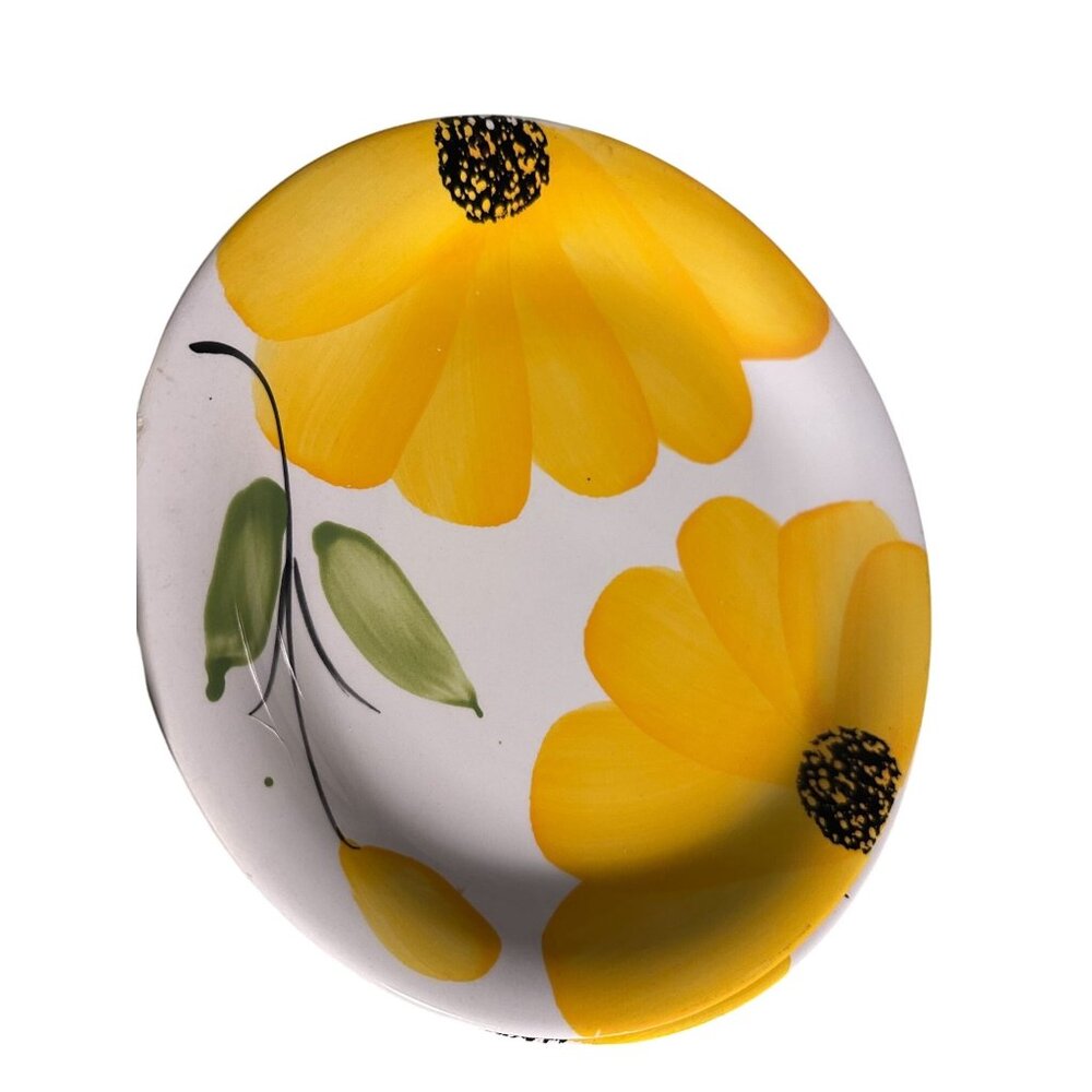 Castellania Ceramic Italian Hand Painted Floral Hand Painted Plate Replacement